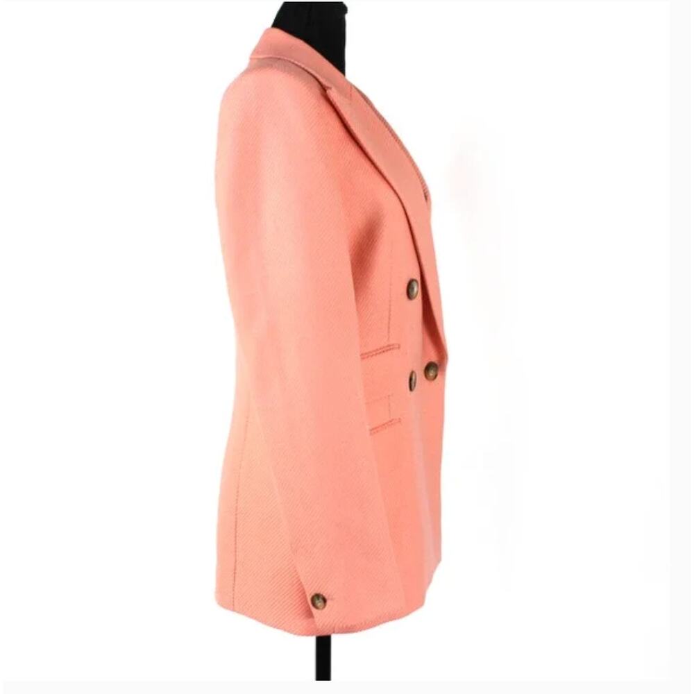 Reiss Logan Blazer 2 NWT Pink Jacket Academia Prep Career Old Money Luxury - Picture 7 of 12